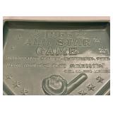 1965 Red Wing Minnesota Pottery All-Star Game Plate