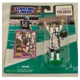 Tommy Kramer Autographed Custom Minnesota Vikings Starting Lineup Figure