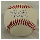 Frank Viola Autographed Baseball Inscribed "87 WS MVP" With COA Rawlings OMLB Selig Ball Minnesota Twins
