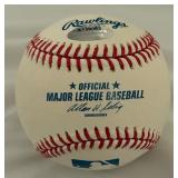 Frank Viola Autographed Baseball Inscribed "87 WS MVP" With COA Rawlings OMLB Selig Ball Minnesota Twins