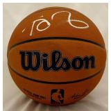 Kevin Garnett Autographed Wilson Official NBA Game Basketball Beckett Witnessed Authenticated Minnesota Timberwolves