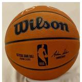Kevin Garnett Autographed Wilson Official NBA Game Basketball Beckett Witnessed Authenticated Minnesota Timberwolves