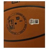 Kevin Garnett Autographed Wilson Official NBA Game Basketball Beckett Witnessed Authenticated Minnesota Timberwolves