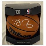 Kevin Garnett Autographed Wilson Official NBA Game Basketball Beckett Witnessed Authenticated Minnesota Timberwolves