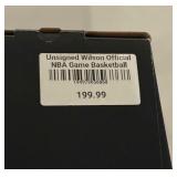 Kevin Garnett Autographed Wilson Official NBA Game Basketball Beckett Witnessed Authenticated Minnesota Timberwolves