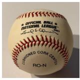 Tony Prerez Autographed and Inscribed "HOF 00" Rawlings ONLB Baseball