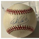 Will Clark Autographed Baseball Rawlings OMLB Selig Ball