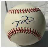 Nick Swisher Autographed Baseball Rawlings OMLB Selig Ball