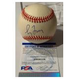 Greg Maddux Autographed Baseball With PSA COA Rawlings ONLB Ball