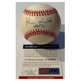 Robin Roberts Autographed Baseball Inscribed "HOF 76" With PSA COA Rawlings ONLB Ball