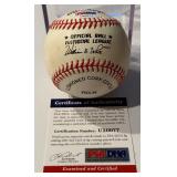 Mike Schmidt Autographed Baseball With PSA COA Rawlings ONLB White Ball