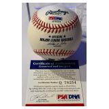 Jim Rice Autographed Baseball With PSA COA Rawlings OMLB Selig Ball