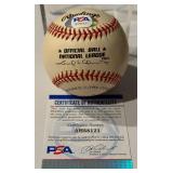 Billy Williams Autographed and Inscribed "HOF 87" Baseball Rawlings ONLB Ball