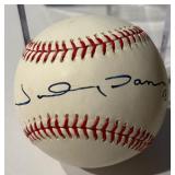 Johnny Damon Autographed Rawlings OMLB Selig Baseball