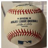 Johnny Damon Autographed Rawlings OMLB Selig Baseball
