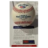 Prince Fielder Autographed Baseball With PSA COA Rawlings OMLB Selig Ball