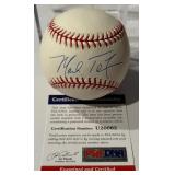 Mark Teixeria Autographed Baseball With PSA COA Rawlings OMLB Selig Ball