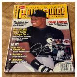 Frank Thomas Autographed Sports Card Price Guide Baseball Magazine