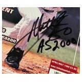Matt Lawton Autographed and Inscribed "AS 2008" Minnesota Twins Baseball Magazine