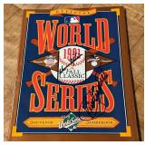 Kirby Puckett and Harmon Killebrew Autographed 1991 World Series Scorebook - Minnesota Twins