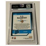 JJ McCarthy RC 2024 Donruss Optic Pink #235 PSA 8 NM-MT Rookie Minnesota Vikings Football Card