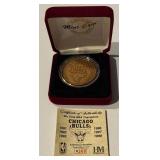 1998 Chicago Bulls Limited Edition Highland Mint Coin
