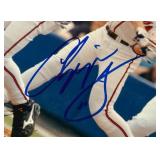 Chipper Jones Autographed 8x10" Photo With JSA COA