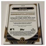 Max Kepler Auto Jumbo Relic /75 2022 Topps Triple Threads 3ASJR-MK Numbered 24/75 Minnesota Twins Baseball Card