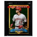 Shohei Ohtani  2021 Topps Finest #9 Los Angeles Angels Baseball Card