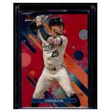 Byron Buxton Refractor /350  2025 Topps Finest #530 Minnesota Twins Baseball Card