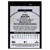 Byron Buxton Refractor /350  2025 Topps Finest #530 Minnesota Twins Baseball Card