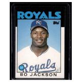 Bo Jackson RC 1986 ToppDonruss Traded #50T Kansas City Royals Baseball Card