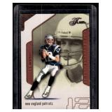 Tom Brady  2002 Flair #89 New England Patriots Football Card