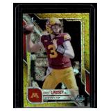 Drake Lindsey /350 RC 2025 Bowman Chrome University #96 University of Minnesota Football Card