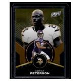 Adrian Peterson /199  2024 Panini Player of the Day Orange #54 Minnesota Vikings Football Card
