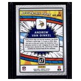 Andrew Van Ginkel /199 Gold Foil SP  2025 Donruss Action-All Pros #AAP-AVG Minnesota Vikings Football Card