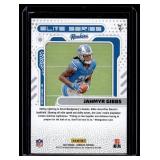 Jahmyr Gibbs Foil Insert  2023 Donruss The Elite Series Rookies #6 Detroit Lions Football Card