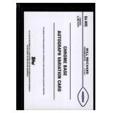 Will Reichard Numbered 001/199 RC 2024 Topps Chrome Rookie Autographs Aqua Refractor #RA-WRE Minnesota Vikings Football Card