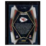 Patrick Mahomes II Silver Holo Prizm Die Cut  2021 Panini Select #102 Kansas City Chiefs Football Card