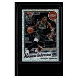 Anthony Edwards Holo  2025 Topps Chrome Basketball #TC-AE Minnesota Timberwolves Basketball Card