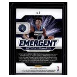 Anthony Edwards Insert RC 2021 Prizm #3 Minnesota Timberwolves Basketball Card