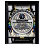 Anthony Edwards Insert  2025 Prizm Black #7 Minnesota Timberwolves Basketball Card