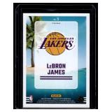 LeBron James Purple Prizm  2024 Donruss Optic Splash! #5 Los Angeles Lakers Basketball Card