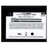 Julous Randle /250 Purple Foil SP  2025 Topps #110 Minnesota Timberwolves Basketball Card