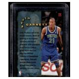 Kevin Garnett RC 1995 Fleer #335 Minnesota Timberwolves Basketball Card