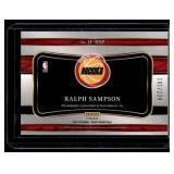 Ralph Sampson Auto In Flight  2022 Select Prizm #IF-RSP Houston Rockets Basketball Card