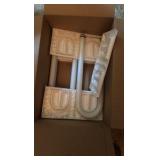 Open Case of Philips Fluorescent Light Bulbs, 4 bulbs, FB40CW/6/EW U-Bulbs 34 Watts T12 Bi-Pin Base
