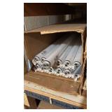 Open Case of General Electric Fluorescent Bulbs, 13 Bulbs, F34CW-RS-WM Watt-Miser 34 Watts, Cool White, 48 Inches