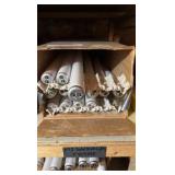 Open Case of General Electric Fluorescent Light Bulbs, 13 Bulbs in Box, F40SP65, 40 Watts, 48 Inches