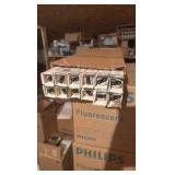 Full Case of General Electric Fluorescent Light Bulbs, 12 Bulbs in Box, F19T8, 19 Watts, 4100K Color Temp, 28 Inches long